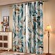 thumbnail image 1 of Cortinas SUBRTEX con filtro de luz, 132 x 213 cm, estampado floral azul, 1 of 7