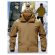 thumbnail image 4 of Chaqueta Softshell Tactica Militar Con Capucha Impermeable, 4 of 4