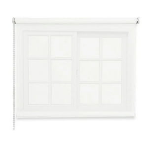 Importclick - Cortina Roller Rustica Deluxe 100X160 Cm Blanco