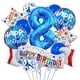 thumbnail image 1 of Globos de Cumpleaños ISTOVO Set de 8º Aniversario en Azul Royal de Látex y Foil, 1 of 6