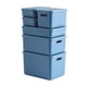 thumbnail image 3 of Cajas De Almacenamiento Para Ni?os Portátiles Con Tapa Linda Caja De Juguetes Para Escritorio Dormitorio Hogar Azul, 3 of 5