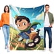 thumbnail image 1 of Ranking of Kings anti-pilling, suave, ligera, esponjosa y acogedora de lujo para hogar y cocina – Perfecta para niños y adultos,120X150cm, 1 of 6