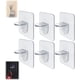 thumbnail image 1 of Clavijas de soporte para estantes adhesivos, soporte de pasador, gancho fijo y adhesivo sin perforaciones, adhesivo de pared, clavos sin taladro en lugar de soportes, clips de soporte para estantes de, 1 of 7