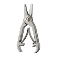 Ioensy - Tijeras Para Pelo De Nariz De Aleación De Titanio, Práctico Recorte Portátil De Cejas Pequeñas