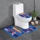 thumbnail image 1 of Juego de Alfombras de Baño Desmarcar Volver al Futuro 3 Piezas, 1 of 6