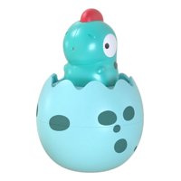 Genérico - Set 3 Juguetes De Baño Dinosaurio Pollito Rocia Agua Lau