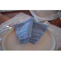 Purolino - Servilletas Rusticas 100% Lino