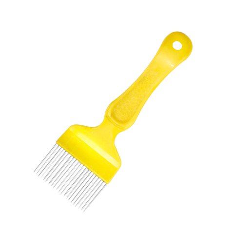 Ioensy - Horquillas Para Destapar Apicultura, Herramientas De Horquilla Para Extractor De Colmena De Abeja, Gancho De Apicultura Amarillo