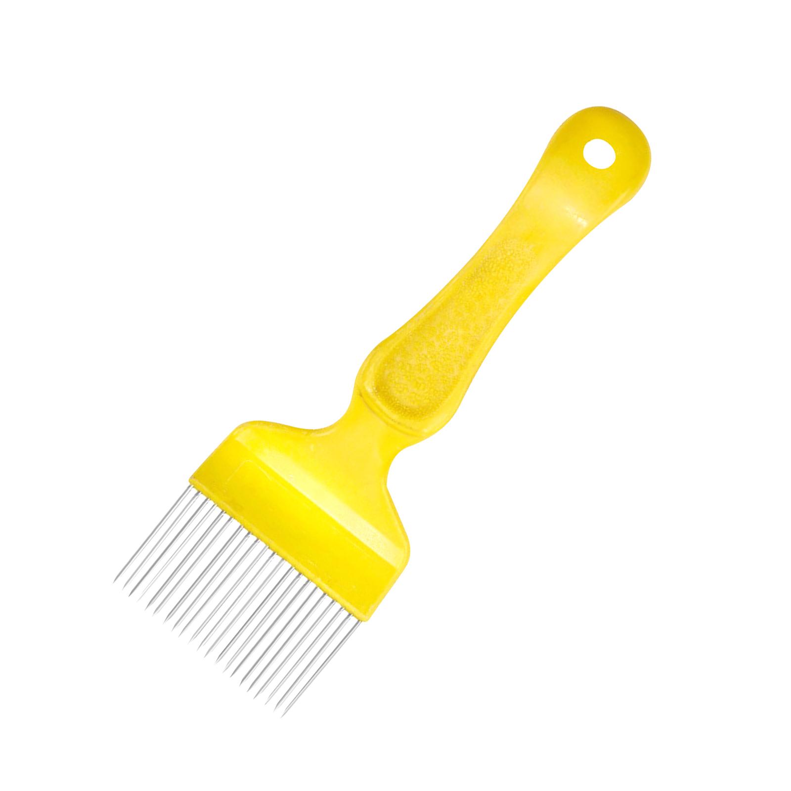 Ioensy - Horquillas Para Destapar Apicultura, Herramientas De Horquilla Para Extractor De Colmena De Abeja, Gancho De Apicultura Amarillo