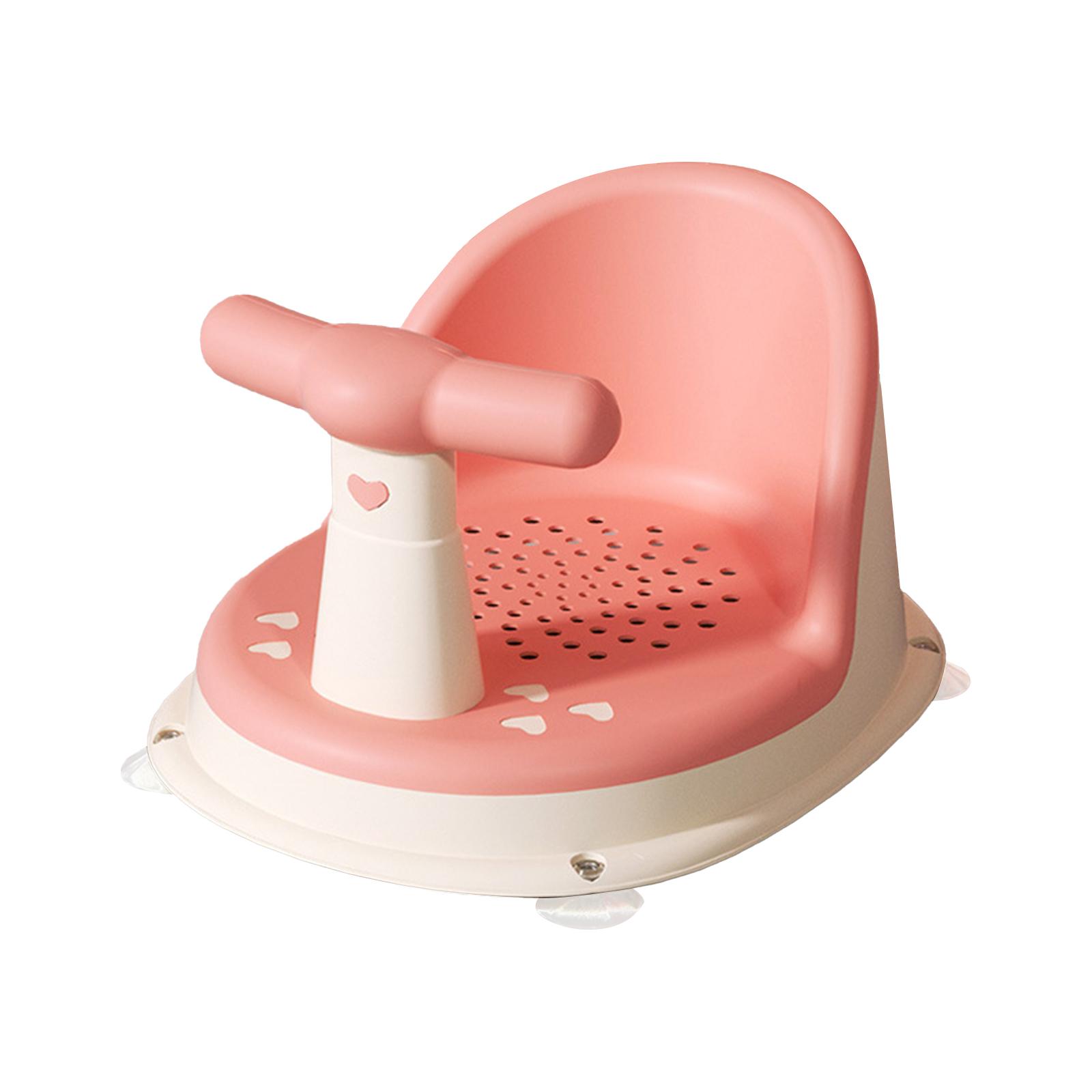 Bothyi - Ventosas Asiento De Baño Silla Bañera Asiento De Baño Asiento De Baño Para Niños Niñas Bebé Rosa