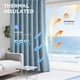 thumbnail image 4 of Cortinas Joydeco azul cielo 168 x 244 cm opacas térmicas, 4 of 9