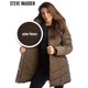 thumbnail image 5 of Chaqueta de invierno con aislamiento Steve Madden, parka acolchada para mujer, 5 of 7