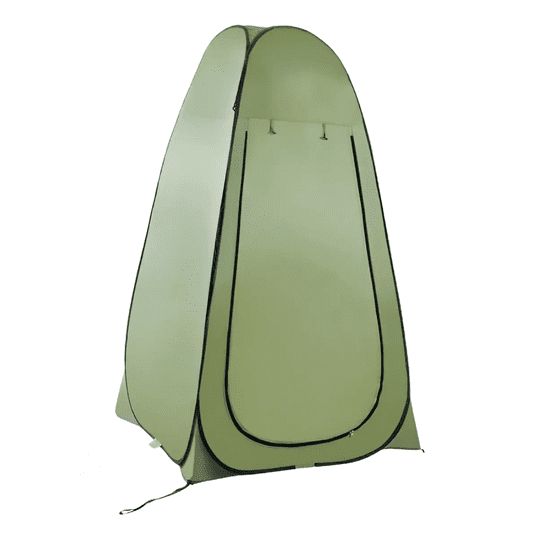 Carpa 1 Persona Belug Carpa Baño Camping Vestidor Portátil Verde