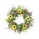 thumbnail image 1 of Corona Floral Redonda De Primavera Y Verano Para Decoración Del Hogar, Fiestas, Interiores Y Exteriores., 1 of 5