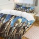 thumbnail image 1 of Attack On Titan Quilt Set Thicken Soft 3 Pieces Bedding Set All Season Duvet Cove with 2 Pillowcases, 1 of 3
