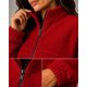 thumbnail image 3 of Poleron Micro Polar 300g Termico 100% Poliester Unisex M-l Rojo Lisa, 3 of 3