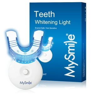 Lámpara Blanqueadora De Dientes Mysmile Con Bandejas Bucales De 5 Led