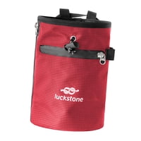 Ioensy - Bolsa De Almacenamiento De Tiza Para Escalada En Roca, Para Gimnasia, Levantamiento De Pesas, Golf De Disco, Color Rojo