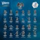 thumbnail image 3 of Set de miniaturas Mercenary Guild 51 personajes 28 mm D&D, 3 of 8