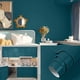 thumbnail image 1 of 1 Roll Dark Blue Wallpaper 11.8inch X 78.7inch Peel And Stick Wall Paper Waterproof Easily Removable Self-Adhesive Film Wall Covering For Kitchen Countertop And Cabinet Shelf Line Home Decor, 1 of 4