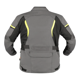 thumbnail image 3 of Chaqueta para moto Richa Sahara Impermeable Grey/Yellow talla XL, 3 of 4