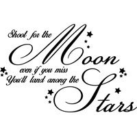 Rienda Libre Graphics - Decomural Shoot For The Stars Classroom School Ws-51048