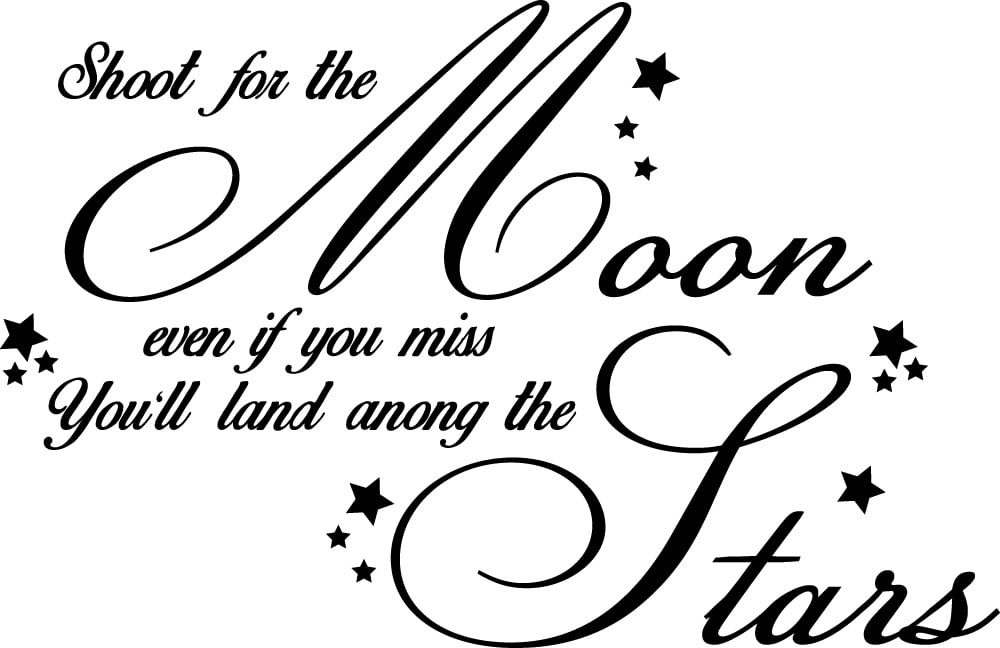 Rienda Libre Graphics - Decomural Shoot For The Stars Classroom School Ws-51048