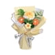 thumbnail image 5 of Ramo De Flores Artificiales De Ganchillo Para Boda, Hecho A Mano, De Punto, Amarillo, 5 of 5