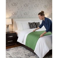 Imac Hogar - Piecera De Cama Premium Textura Soft Y Calidez 90X210 Cm