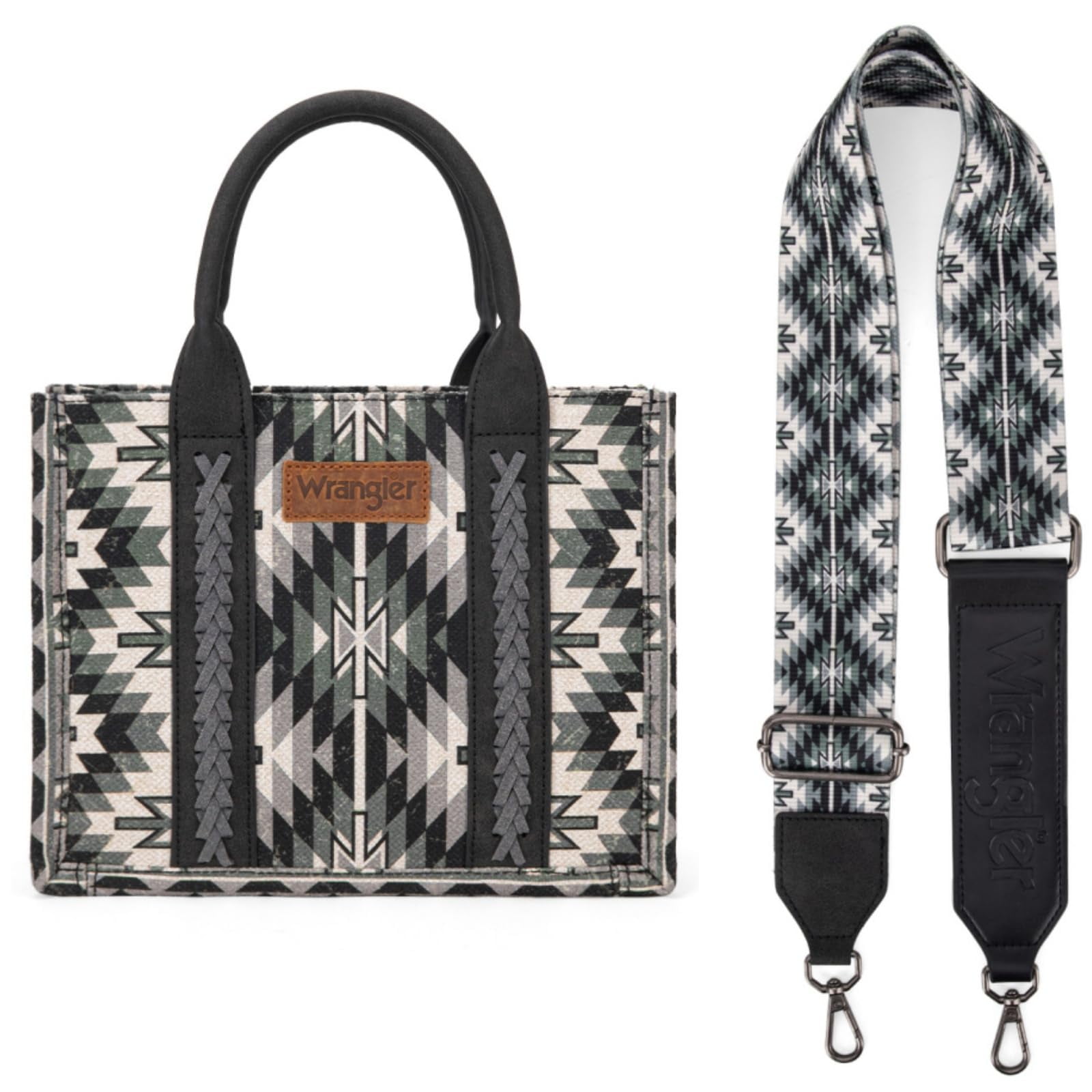 Montana West - Bolso De Mano Wrangler Boho Aztec Para Mujer Con Correa De Guitarra