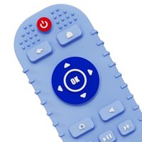 Magideal - Juguetes Para La Dentición Del Bebé Juguete Sensorial Educativo Temprano Juguete Para Masticar Para Niños Pequeños Azul