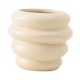 thumbnail image 2 of Soporte Para Brochas De Maquillaje Decoraciones Maceta Centros De Mesa Florero De Cerámica Beige 11.5x10cm, 2 of 5