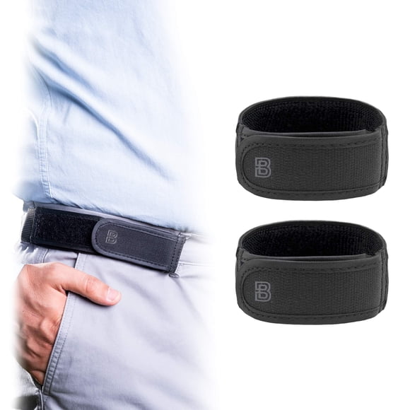 Cinturón elástico BeltBro Titan sin hebilla para hombre, talla mediana