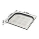 thumbnail image 2 of Contenedor Gastronomico Perforado Gn 2/3 X 2 Cm Ac Inox, 2 of 3