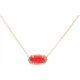 thumbnail image 1 of Collar Kendra Scott Birthstone Elisa Enero Clear Berry, 1 of 2