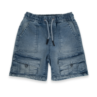 Bermuda Niño Denim Pillin