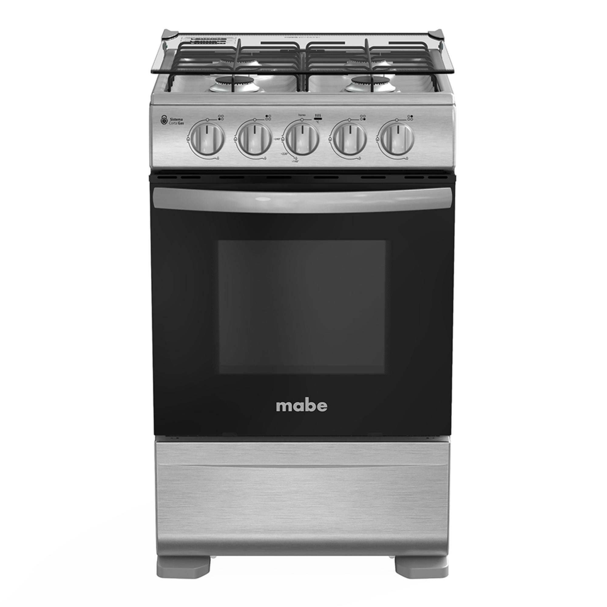 Mabe - Cocina Gas Licuado 4 Quemadores Cmc5110ax1