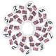 thumbnail image 1 of 10x Golf Iron Headcover Club Head Cover Equipo De Entrenamiento 4 9 p a s x Negro, 1 of 5