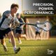 thumbnail image 5 of Kit de Malla de Lacrosse Shark Lax Semi‑Suave Blanco, 5 of 8