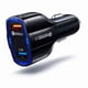 thumbnail image 4 of Cargador Rápido Auto Doble USB + Tipo C QC 3.0, 4 of 8