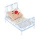 thumbnail image 5 of Cama En Miniatura A Escala 1/12, Rama De Flores, Accesorios Para Fotos Para Habitación De Niños Y Dormitorio, 5 of 5