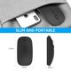 thumbnail image 4 of Ratón PEIBO Inalámbrico Bluetooth Negro 2.4G USB‑C, 4 of 9