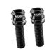 thumbnail image 2 of 2 Piezas Vástago De Manillar De Bicicleta Tornillos De Titanio M6 Accesorio De Repuesto De Bicicleta M6 17 Negro, 2 of 5