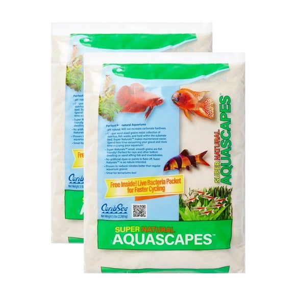 Arena para Acuario Carib Sea Moonlight 2,3 kg (Pack de 2)