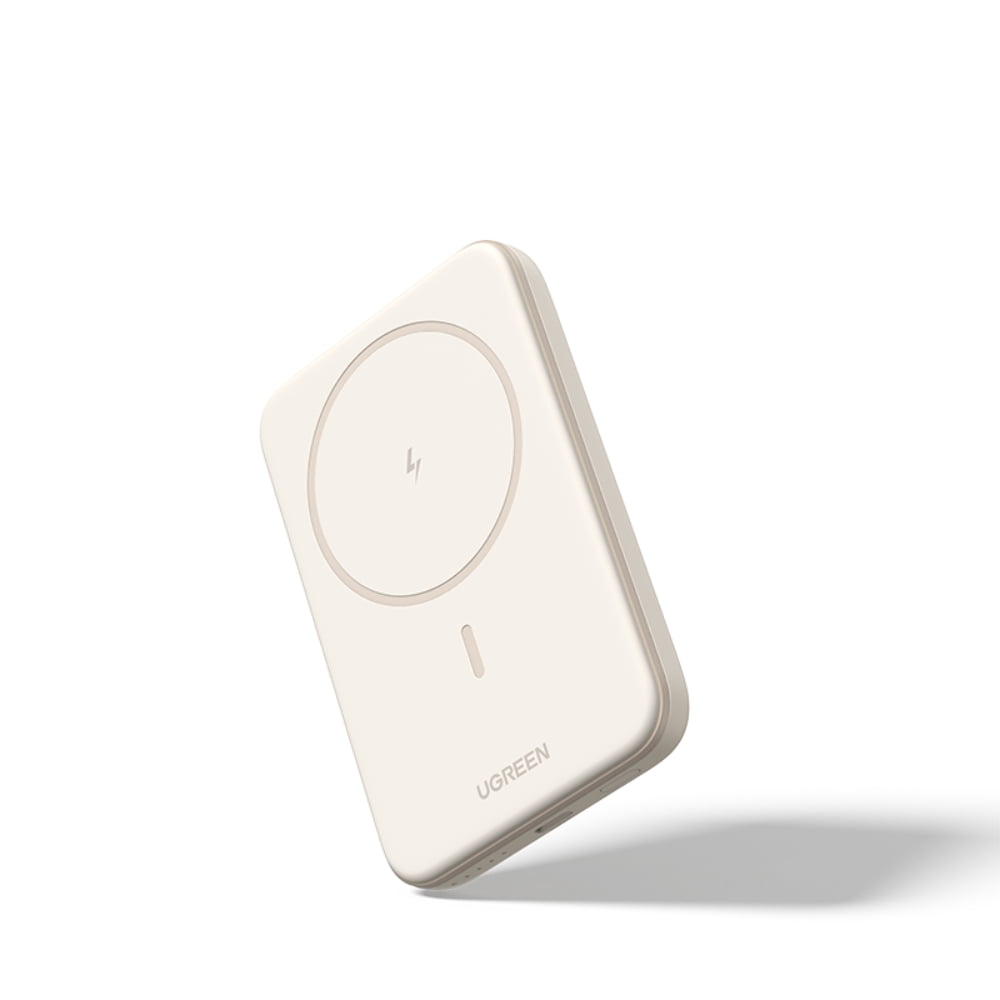 Ugreen - Bateria Portatil Magnetica 10.000mah Mini Carga Inalambrica 20w Blanco Pb561