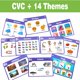 thumbnail image 3 of Juego de tarjetas didácticas fonéticas EDUMAETRIX de 70 piezas para niños, 3 of 6