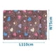 thumbnail image 1 of Cojin Terciopelo Mascotas Estampado Diseño Huella Corazon L, 1 of 2