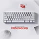 thumbnail image 1 of Teclado Redragon K630 Dragonborn 60% white blanco, 1 of 4
