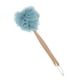 thumbnail image 4 of mango largo ducha puff puf esponja exfoliating malla cepillo scrubber azul, 4 of 5