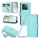 thumbnail image 1 of Funda Tipo Libro para OnePlus 10T 5G con Ranuras para Tarjetas, Verde Claro, 1 of 6